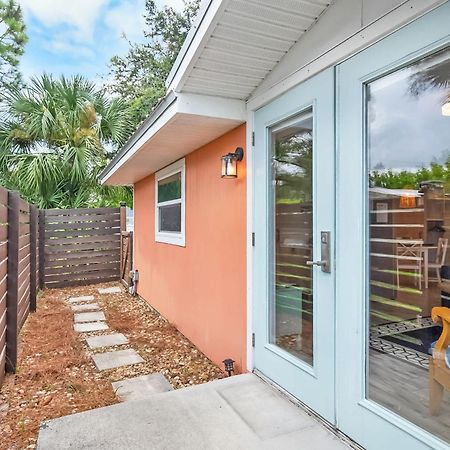 Coral Cottage, Stylish Studio Suite On Canal, Walkable To Beach, Private Parking St. Augustine Exterior foto